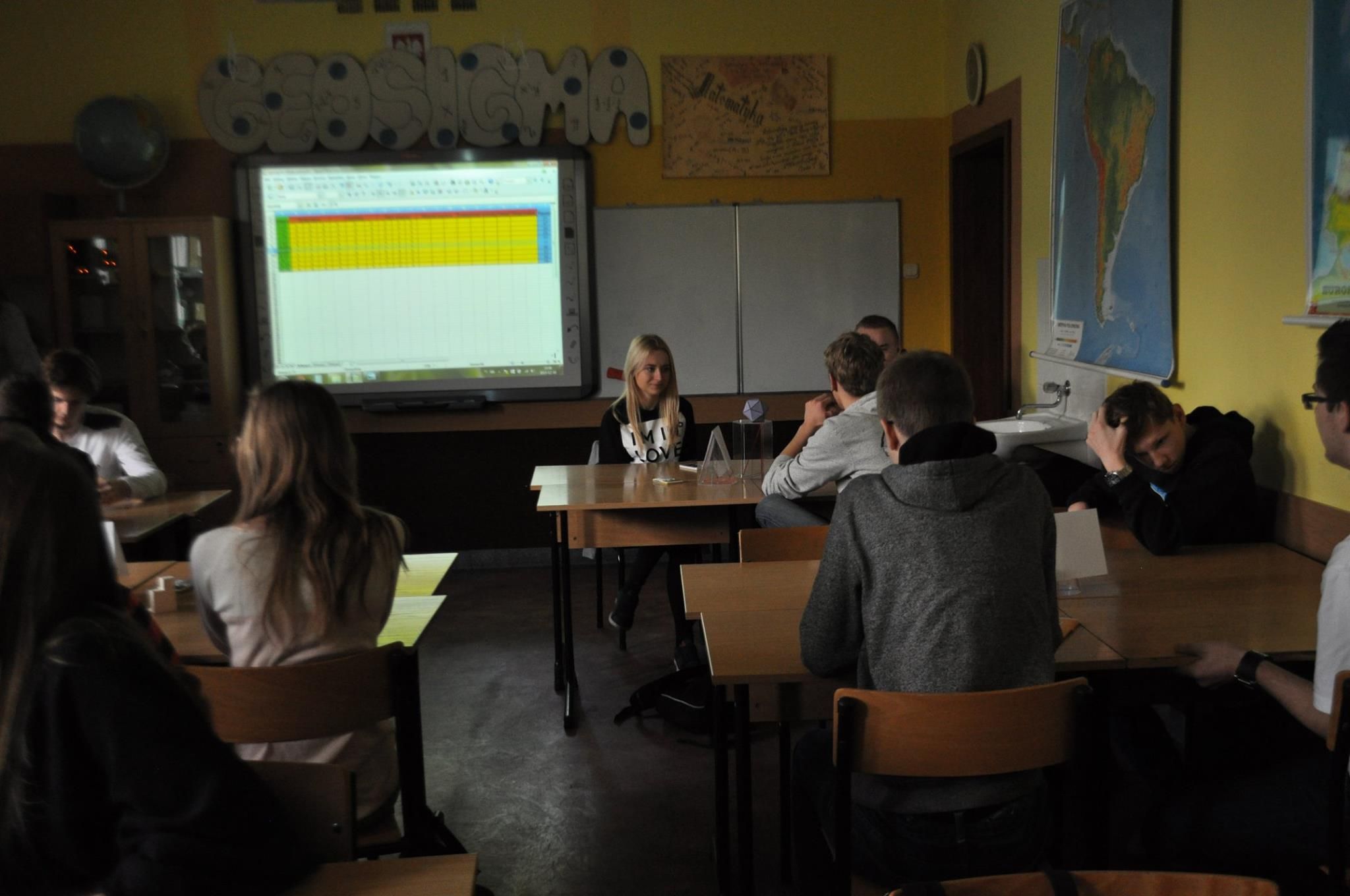 Szkolny konkurs matematyczno – geograficzny GEOSIGMA  Dnia 18 grudnia 2015 r (zdjęcie 2)