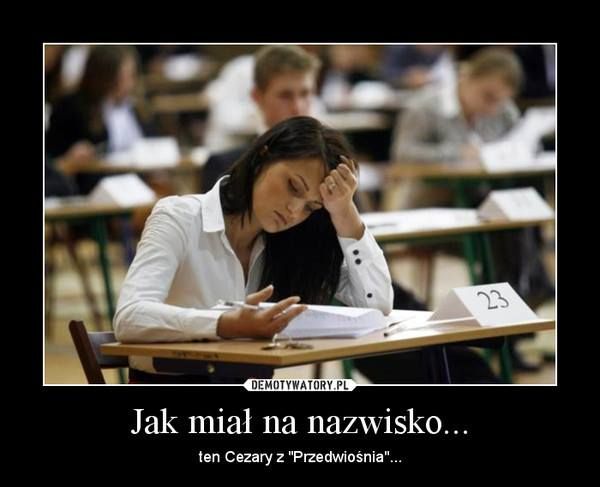 Drodzy Maturzyści!
