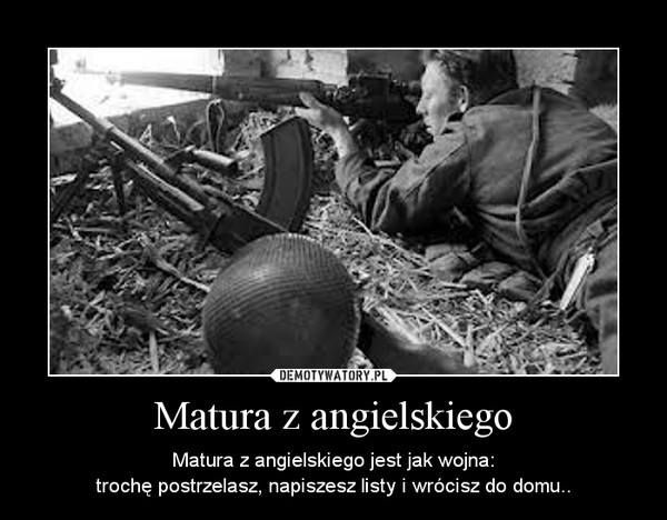 Drodzy Maturzyści!