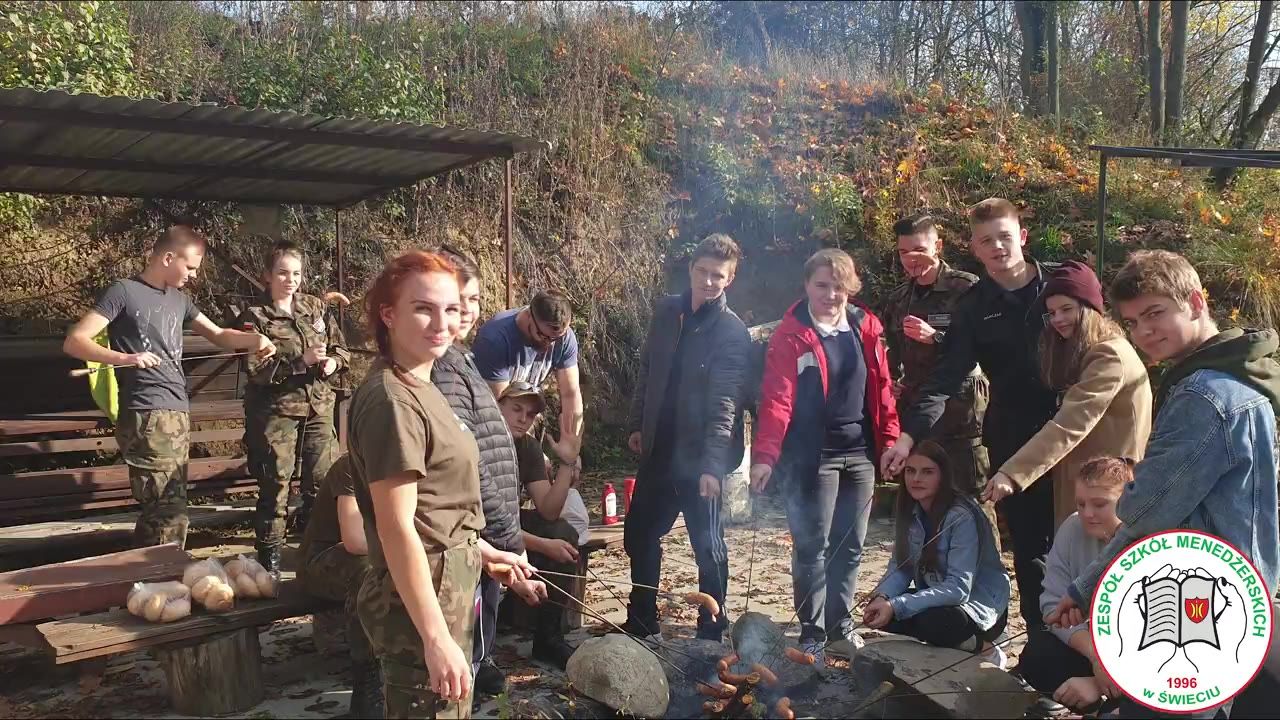 Klatka z filmu 6 — Zespół Szkół Menedżerskich w Świeciu - Październik 2019Zespó