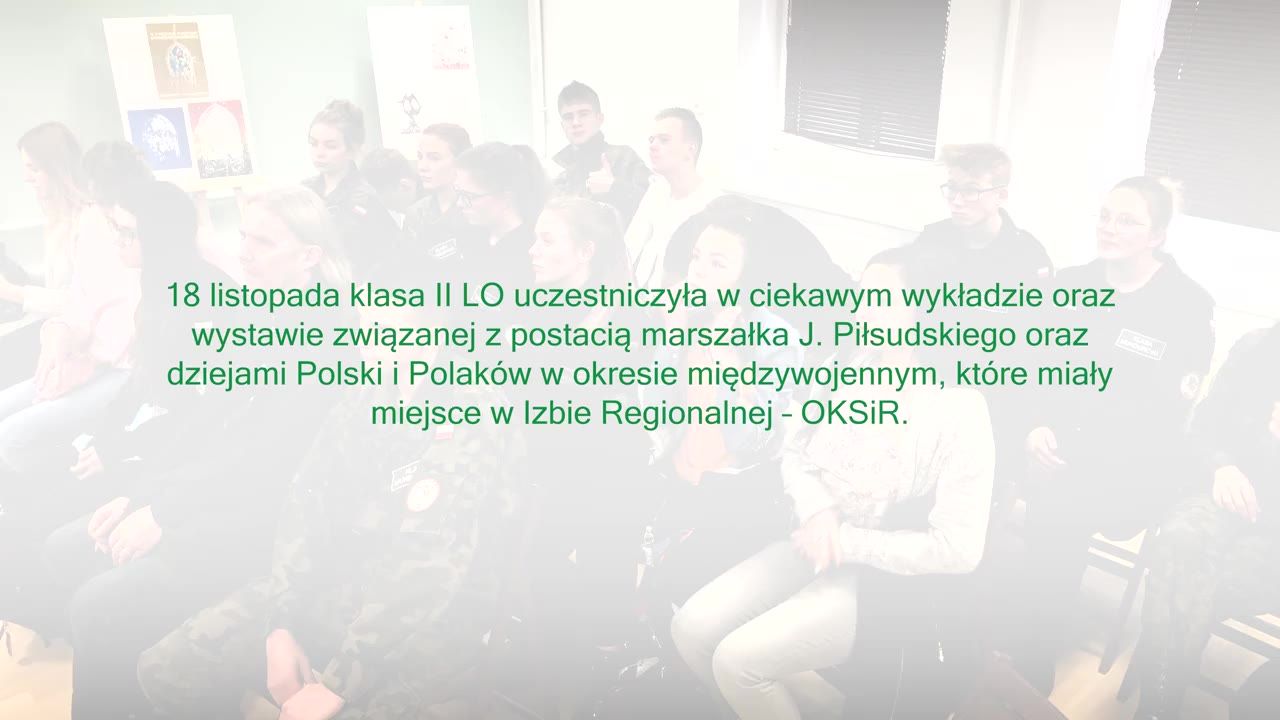 Klatka z filmu 2 — Zespół Szkół Menedżerskich w Świeciu - Listopad 2019Zespół S