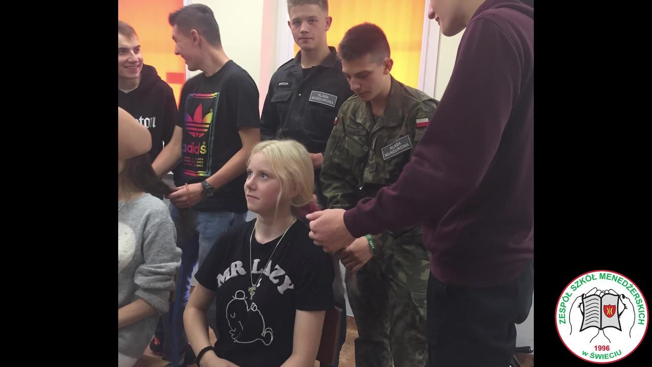 Klatka z filmu 7 — Zespół Szkół Menedżerskich w Świeciu - Wrzesień 2019Zespół S