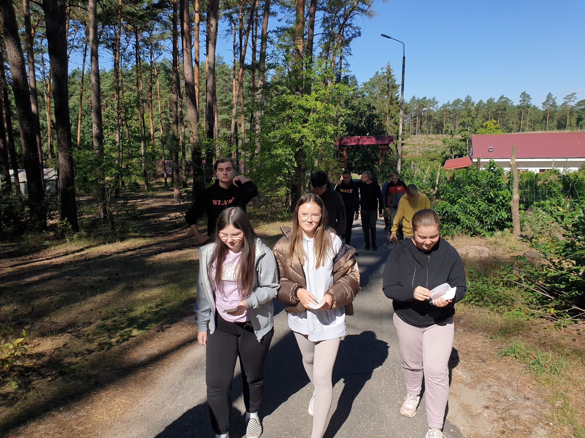 Wyjazd integracyjny i obóz szkoleniowy klas mundurowych (zdjęcie 13)