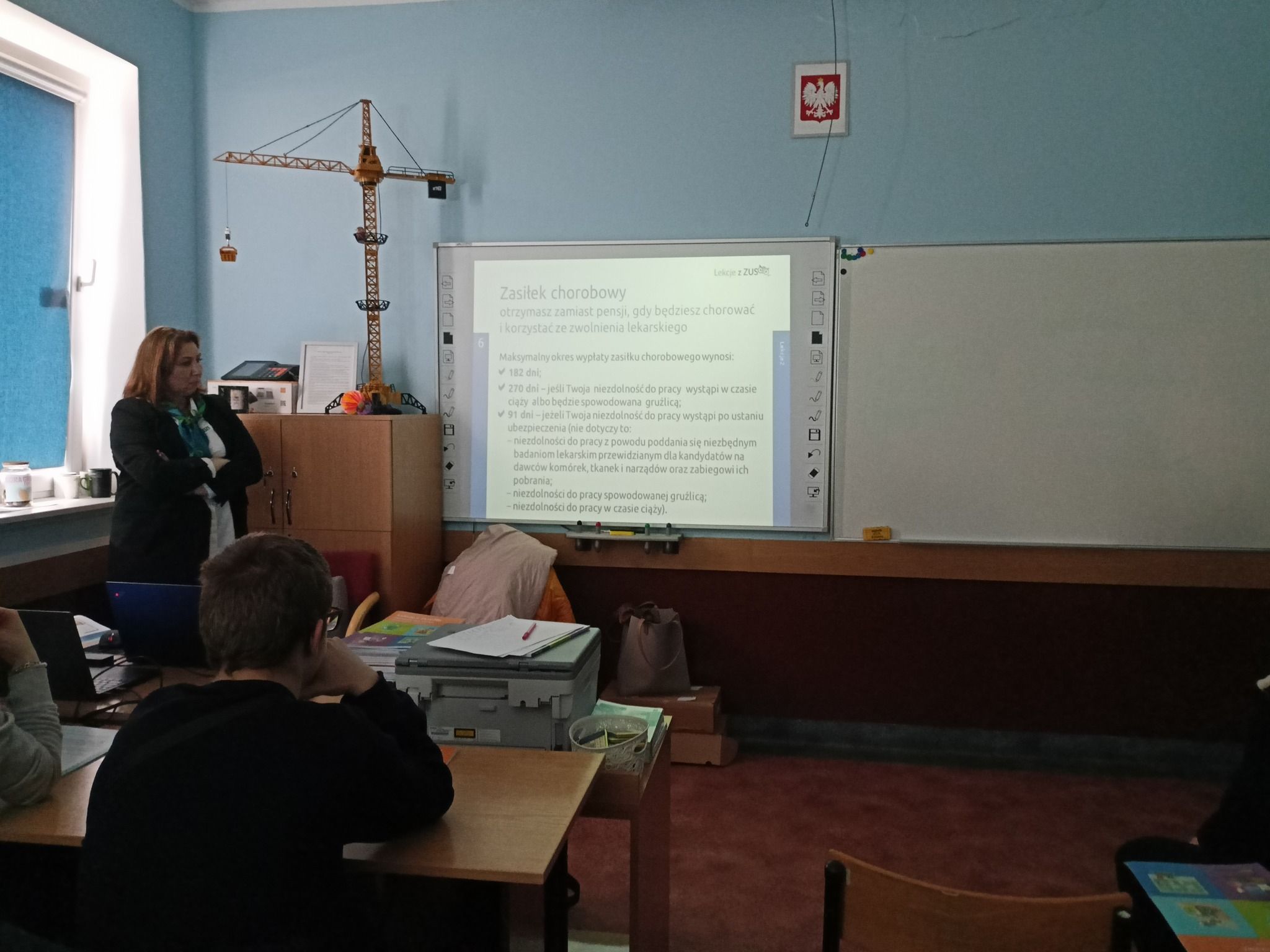 Spotkanie z przedstawicielami ZUS w Świeciu