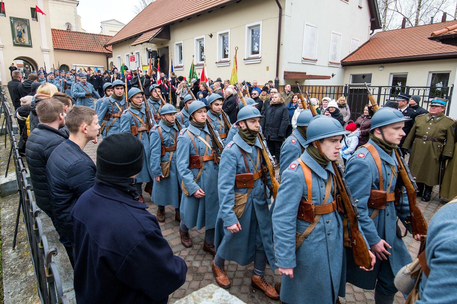 Profil wojskowy ZSM Świecie — zajęcia, obozy, uroczystości (50/62)